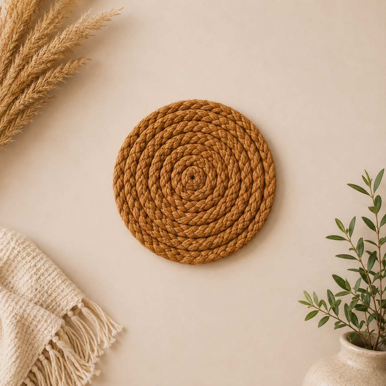 Braided Coaster