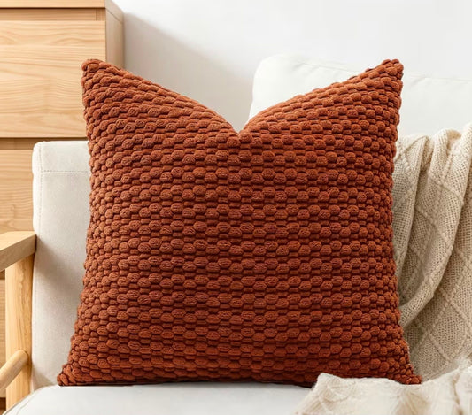 Plain Waffle Brown