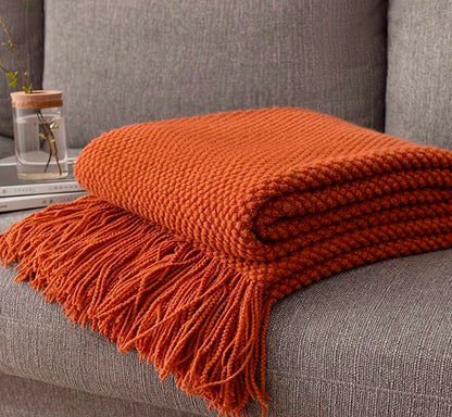 Terracota Popcorn Throw