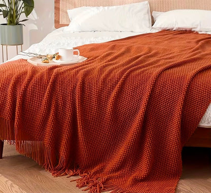 Terracota Popcorn Throw