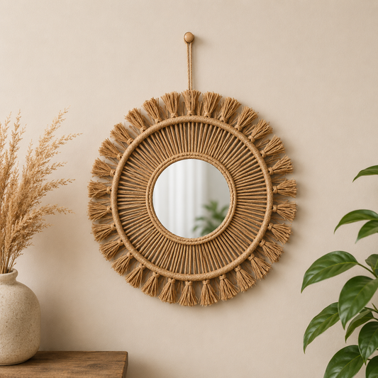 Boho Sunburst Mirror