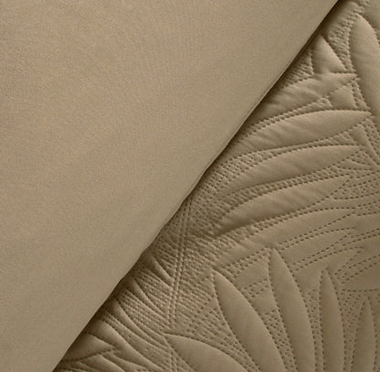 Sage Quilted Duvet Set