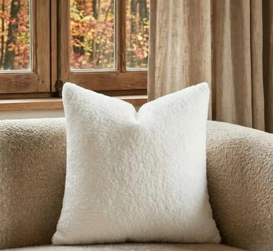 Lamp Wool white cushion