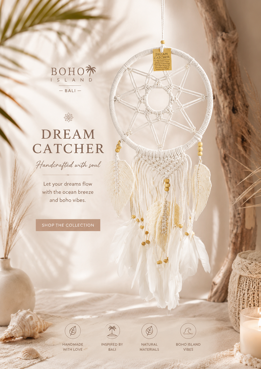 Pure White Dreamcatcher