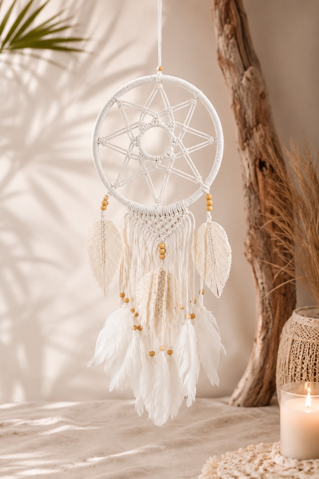 Star Leaves Dream Catcher
