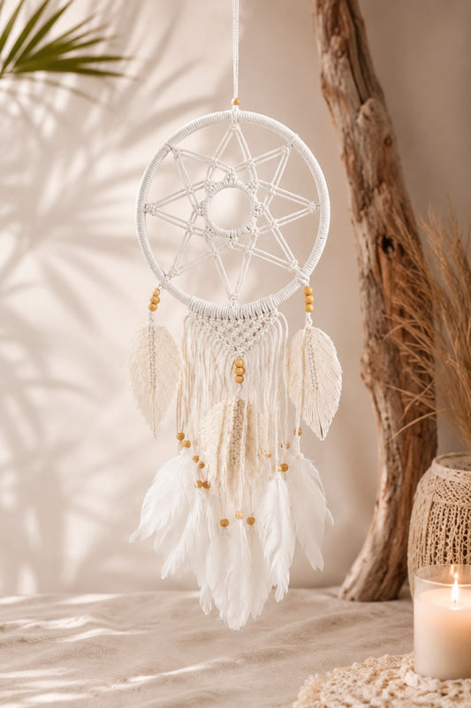 Star Leaves Dream Catcher